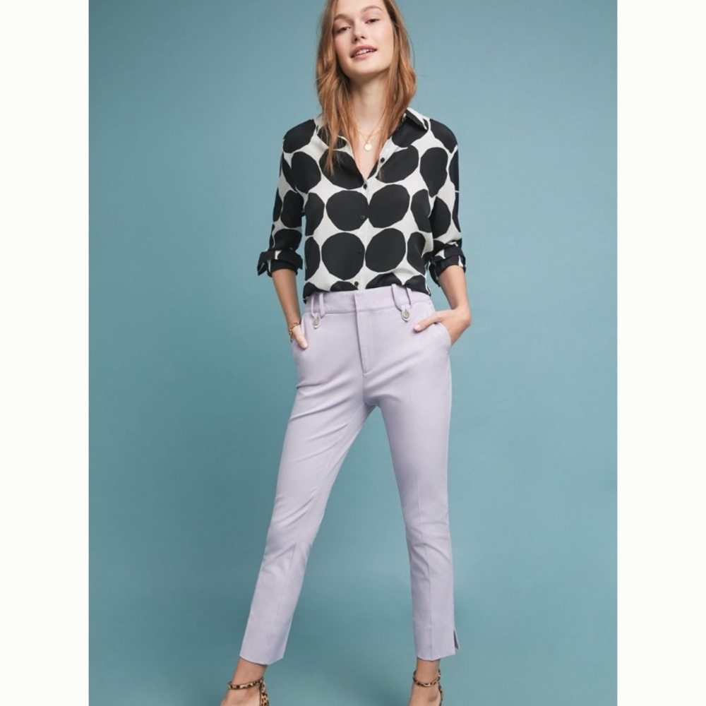 Anthropologie Trousers in Light Lavender Color